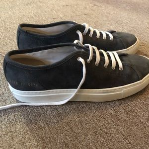 Common Projects Gray Suede Tournament Sz 37